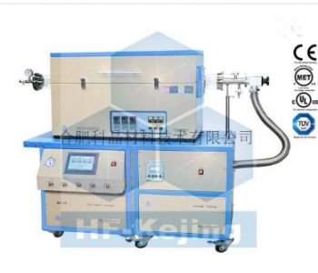 1200℃三温区四通道质子混气高真空管式CVD炉 （可选50-100mm石英管，