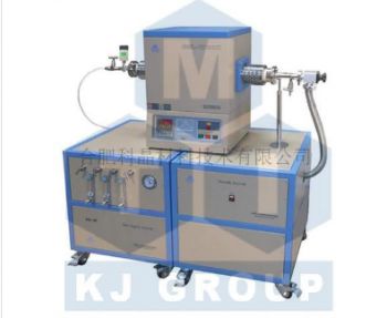 1700℃三温区三通道混气真空管式炉 （配60mm氧化铝管和防腐真空计） GSL-1700X-III-F3LV