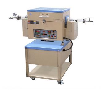 OTF-1200X-4-R 1200℃单温区可倾斜旋转炉
