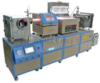 1200℃双温区连续生长卷对卷PECVD系统 OTF-1200X-II-PE-RR