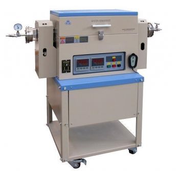 OTF-1200X-4-R-Ⅱ 1200℃双温区可倾斜旋转炉
