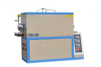 1800℃三温区管式炉(60mm外径，真空法兰，石英窗口) GSL-1800X-III