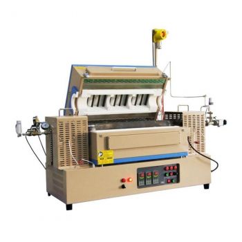 1500℃三温区管式氢气炉OTF-1500X-III-H2