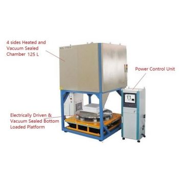 大型1400℃下装载式气氛箱式炉（125L）KSL-1500X-GS125