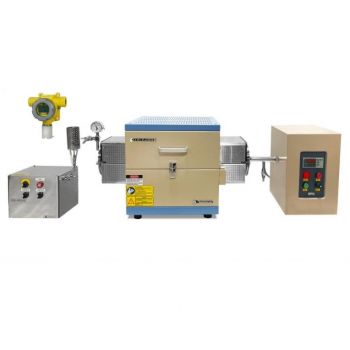 1100℃管式氢气炉OTF-1200X-S5-H2